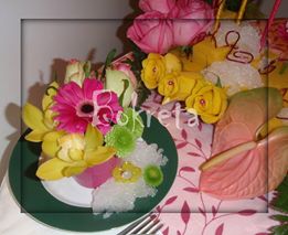 Ott Bernadette, Bokrétadekor