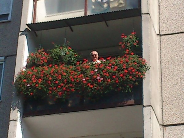 Harangozó László erkélye