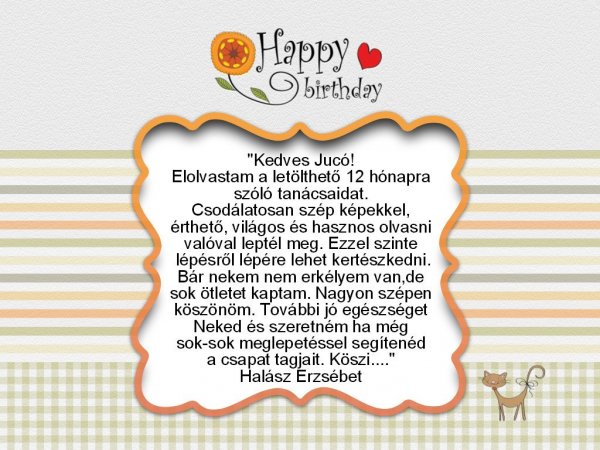 szülinapi dicséret