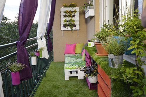 Hajós András erkélye 2014-ben